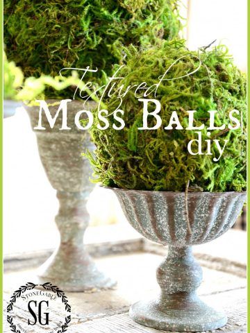 Diy Moss Ball, Moss Decor, Dekor Diy, Moss Garden, Moss Balls, Diy Garden Projects, Decor Minimalist, White Decor, Diy Projects To Try