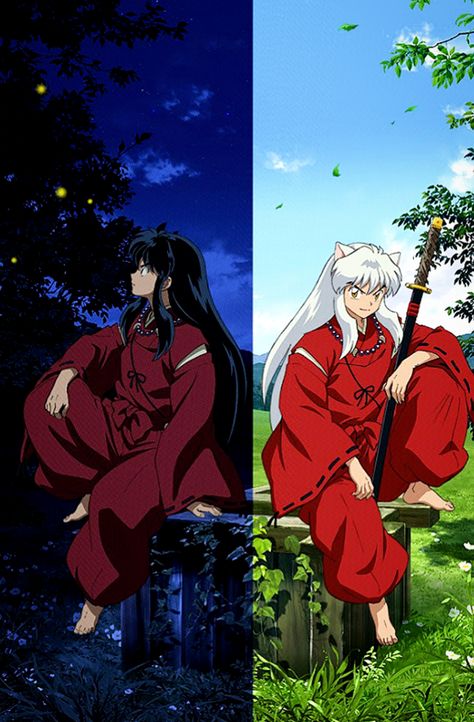 Inuyasha And Kagome Wallpapers, Sesshomaru Wallpaper, Amor Inuyasha, Inuyasha Love, Inuyasha And Sesshomaru, Inuyasha Fan Art, Kagome And Inuyasha, Images Kawaii, Art Manga