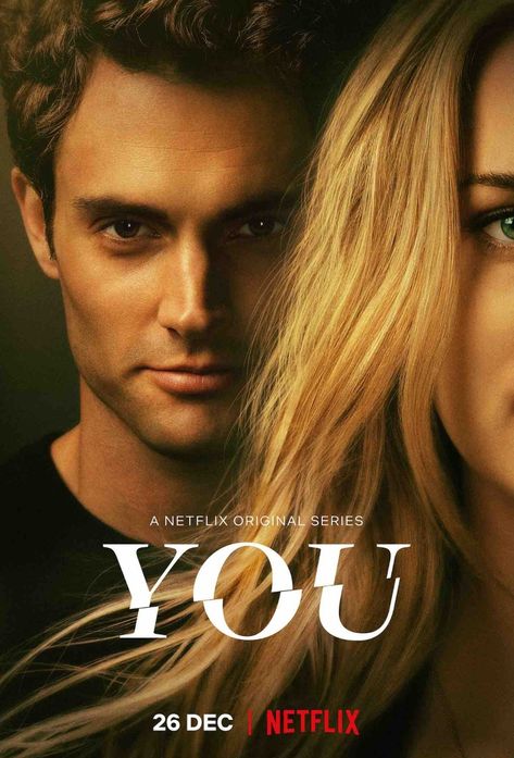 YOU - Netflix Series Poster The Boondock Saints, Film Netflix, Tonight Alive, Netflix Tv Shows, Penn Badgley, John Stamos, Tv Series To Watch, Netflix Tv, Septième Art