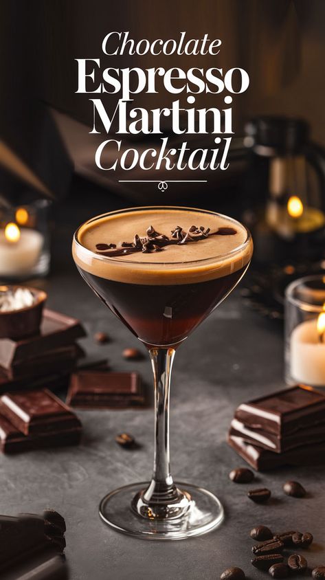 "Indulge in the rich flavors of our Chocolate Espresso Martini Cocktail Recipe! This decadent drink combines the boldness of espresso with the sweetness of chocolate, making it a perfect addition to your cocktail flight ideas. Elevate your gatherings with unique sips like the Espresso Old Fashioned and Chocolate Old Fashioned Cocktail. Explore the Cocktail Corner for more delightful recipes featuring chocolate bitters and espresso drinks. Cheers to delicious cocktails!" Classic Martini Recipes, Cocktail Flight, Easy Vodka Cocktail, Chocolate Old Fashioned, Tequila Martini, Chocolate Espresso Martini, Easy Winter Cocktails, Coffee Vodka, Cocktail Corner