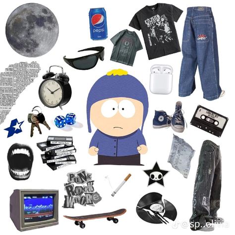 South Park Clothes, South Park Shifting, South Park Outfits, South Park Headcanons, Headcanon Ideas, Park Fits, South Park Cosplay, Charlie And Lola, Craig South Park