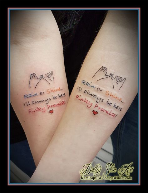 Aunt Tattoo Ideas, Aunt Tattoo, Niece Tattoo, Cute Sister Tattoos, Pinky Promise Tattoo, Sister Tattoo Designs, Promise Tattoo, Matching Friend Tattoos, Small Finger Tattoos