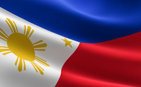 Flag of philippines. illustration of the... | Premium Photo #Freepik #photo #texture Philippines Illustration, Asian Flags, Filipino Flag, Jose Rizal, History Jokes, Photo Texture, Flag Photo, Eu Flag, The Philippines