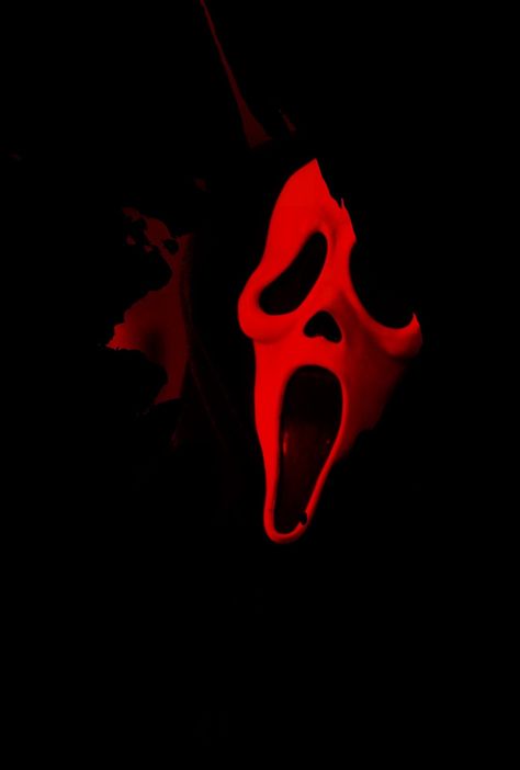 Red Ghost Aesthetic, Widgets 2024, Red Ghostface, Red Ghost, Red And Black Background, Halloween Ball, Ghostface Scream, Dark Red Wallpaper, Oc Stuff