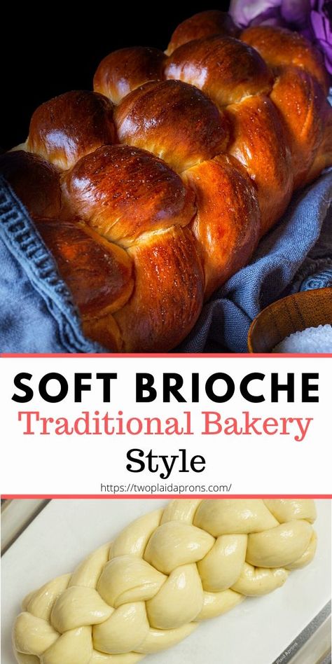 Soft Bread Recipe, Brioche Bread Recipe, French Brioche, Banana Foster, Brioche Loaf, Homemade Brioche, Star Bread, Brioche Recipe, Artisan Bread Recipes