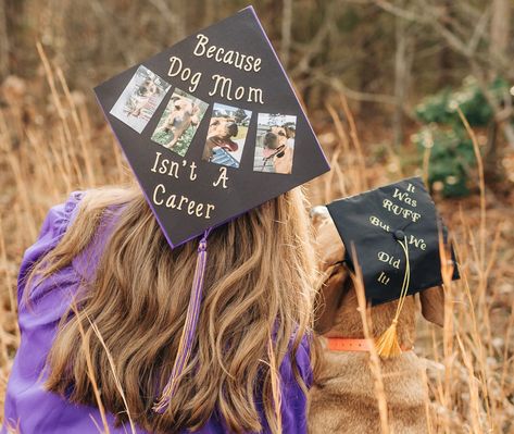 Vet Tech Cap Ideas, Vet Med Graduation Cap, Vet Tech Graduation Cap Ideas, Vet School Graduation Party Ideas, Vet Tech Graduation Pictures, Senior Hat Ideas, Vet Tech Graduation Cap, Auburn Graduation, Vet School Graduation