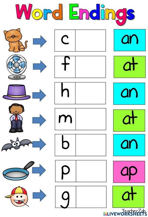 Reading Worksheets For Preschool, Cvc Ending Sound Worksheet, Phonetic Words Worksheets, Cvc For Kindergarten, Cvc Phonics Worksheets, Phonics Cvc Worksheet, At Worksheets For Kindergarten, Cvc Words For Grade 1, Cvc Am Words Worksheets