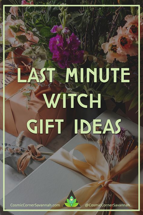 Sabbat, holiday, or birthday? There's always three things my witchy friends are asking for...all are affordable and easy! Witchy Birthday Gifts, Gifts For Witchy Friends, Witchy Gifts Ideas, Witchy Gift Ideas, Witchy Birthday, Gifts For Witches, Witchy Friends, Easy Birthday Gifts, Last Minute Gift Ideas