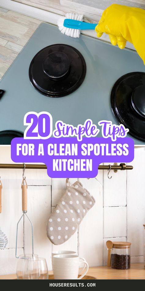 Say goodbye to kitchen mess with our must-try cleaning tips! 🧽✨ We’ve compiled the best strategies to help you achieve a clean and spotless kitchen. From daily maintenance to deep cleaning, we’ve got all the tips you need. 🏠🍴 Make your kitchen shine today! #CleaningHacks #SpotlessHome #KitchenCare Deep Cleaning Kitchen, Deep Clean Kitchen, Sparkle Floor, Cleaning The Kitchen, Kitchen Gear, Clean Microwave, Vinegar Cleaning, Clear Container, Over The Sink