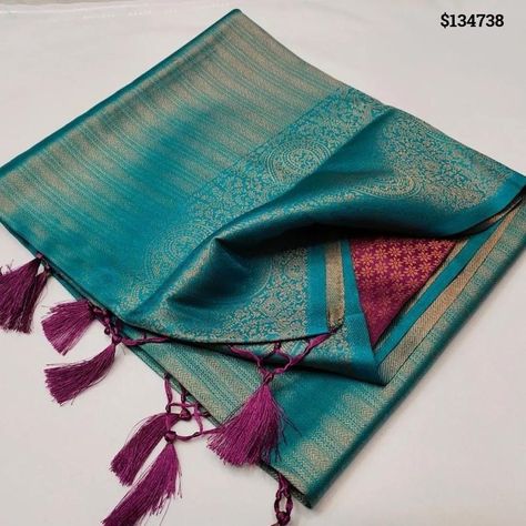 Launching Premium Kubera Softy Silk Saree's 🧚‍♀ *$134738* 💐Fabric : Kubera Pattu Softy Silk Saree with Zari Weaving Soft and Shinning and Pure Look Rich Jacquard Pallu with Jacquard Contrast Blouse. 😍 Wow Price @ 1325 Free Ship 🤩 *We Promise PQR Price Quality and Range* ✨ Single and Multiples Available ♥ Note - colors may vary slightly due to photography and display strictly no exchange or return for color variations unpacking video must for any sort of complaint. Kubera Silk Sarees, Look Rich, How To Look Rich, Trendy Sarees, Contrast Blouse, Fashion Design Sketches, Design Sketch, Silk Saree, Silk Sarees