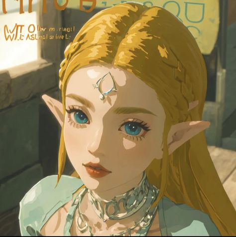 Zelda Short Hair Breath Of The Wild, Zelda Hairstyle, Link Totk, Zelda Icon, Princess Zelda Art, Zelda Poster, Legend Of Zelda Poster, Ocarina Of Times, Princesa Zelda