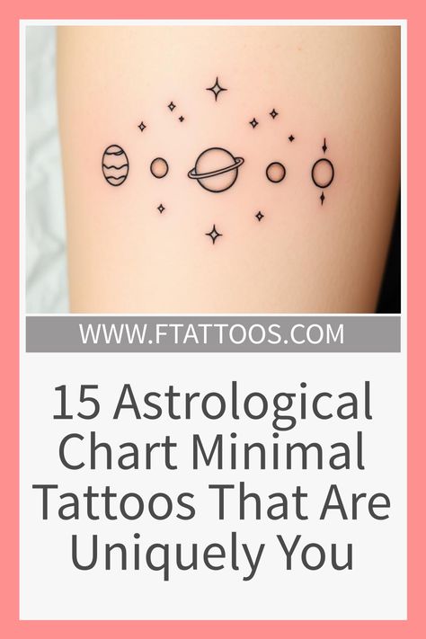 Pluto Planet Tattoo, Planet Tattoos Simple, Small Planet Tattoo, Planet Tattoo Ideas, Planet Tattoo, Pluto Planet, Astrological Chart, House Outline, Constellation Zodiac Signs