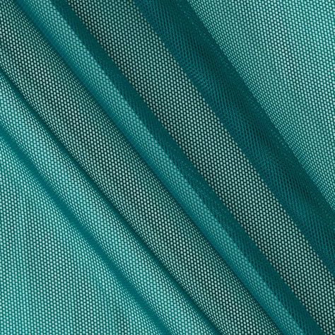 Telio Stretch Nylon Mesh Knit Teal Lace Insertion, Netting Fabric, Making Lace, Katie Green, Robes D'occasion, Shape Wear, Dark Turquoise, How To Clean Iron, Discount Fabric