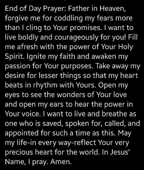 End of day prayer Prayers When Feeling Defeated, Writing Prayers Down, The Daily Battle Prayer, End Of Day Prayer, A Prayer Before Dawn, Midnight Warfare Prayers, Prayer For Forgiveness, Prayer Of Thanks, Morning Quotes For Friends