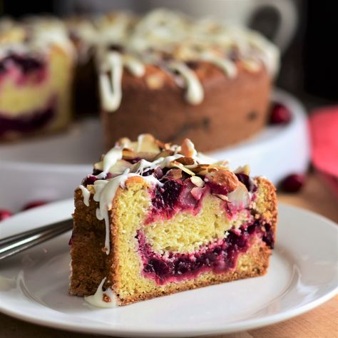 Cranberry Swirl Coffeecake Cranberry Coffee Cake, Sour Cream Coffee Cake, Coffee Cakes, Best In Show, Cranberry Recipes, Coffee Cake Recipes, Upside Down Cake, Breakfast Cake, Round Cake Pans