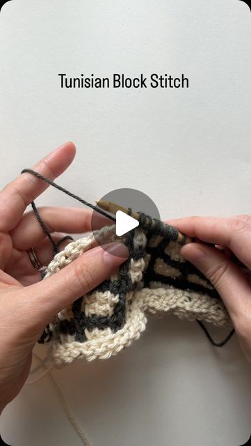 Ashley | Crochet Patterns on Instagram: "Tunisian Block Stitch! Tunisian crochet is honestly so fun. Can’t wait to share the final piece ☺️  Have you tried Tunisian Crochet?" Tunisian Crochet Stitches, Have You Tried, Tunisian Crochet, Fun Crochet Projects, Crochet Tutorial, Crochet Stitches, Crochet Projects, Crochet Patterns, Knitting