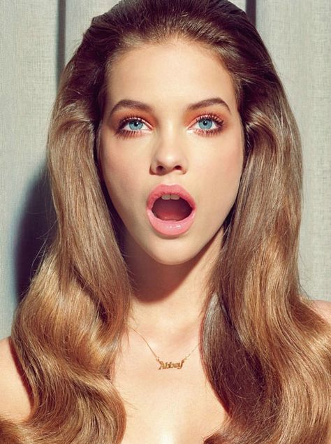 noirfacade: Beauty | Barbara Palvin & Suki by Miles Aldridge for Vogue Italia January 2012 Miles Aldridge, Beautiful Teeth, Palvin Barbara, Dylan Sprouse, Slicked Back Hair, Beautiful Lips, Barbara Palvin, 인물 사진, Sports Illustrated