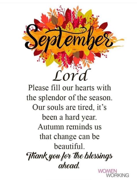 September Quotes, Month Quotes, Spiritual Prayers, Biblical Inspiration, Prayer Scriptures, Faith Prayer, Inspirational Prayers, Morning Prayers, Praise God