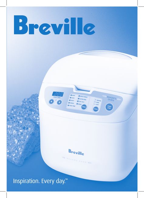 Breville Bread Maker BBM100 User Guide | ManualsOnline.com Breville Bread Machine Recipes, Bakers Oven, Bread Maker Machine, Bread Baker, Bread Maker, Oven Recipes, Bread Machine, User Guide, Music Book