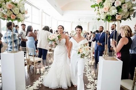 Real Atlanta Wedding: Alysa & Rachel at The Piedmont Room Marry Your Best Friend, Modern Wedding Decor, Atlanta Wedding, That Moment When, Marry You, Beautiful Moments, Black Love, Wedding Modern, Wedding Designs