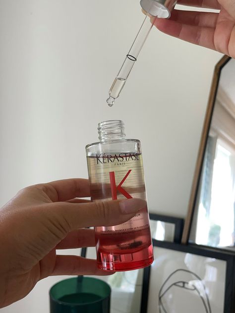 Kérastase Genesis Strengthening Serum Review With Photos Kerastase Serum, Kerastase Genesis, Serum For Hair, Kerastase Hair, Anti Hair Fall, Thicker Fuller Hair, Cabello Hair, Hydrating Hair Mask, Weak Hair