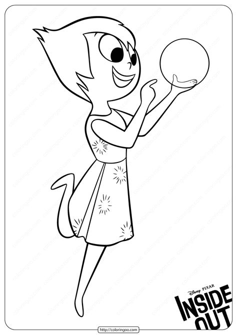 Disney Inside Out Joy Coloring Page  #disney #pixar #insideout #emotions #joy #coloring #page #pages #book #coloringpage #coloringbook #cartoon Joy Inside Out Drawing, Joy Coloring Page, Inside Out Drawing, Inside Out Coloring, Joy Drawing, Drama Lessons, Painting Pages, Inside Out Coloring Pages, Inside Out Joy