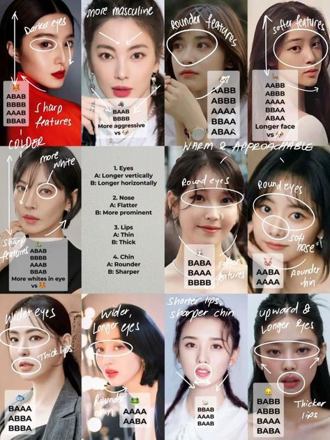 Korean Face Shape Types, Sharp Vs Soft Facial Features, High Visual Weight Outfit, High Vs Low Visual Weight Face Test, Makeup For Rectangle Face, Dog Beauty Face Type Makeup, Visual Weight Face, Animal Face Type Test, High Vs Low Visual Weight Face