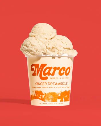 Marco Ice Cream – Marco Sweets & Spices Sauce Design, Etsy Pod, Ice Cream Trucks, Jeni's Ice Cream, Ginger Ice Cream, Ice Cream Pint, Ice Creamery, Meal Planning Menus, Pint Of Ice Cream