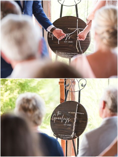 Wedding Family Unity Ideas, Different Wedding Unity Ideas, Cute Unity Ideas For Wedding, 3 Strand Wedding Cord, Wedding Bonding Ceremony, Cord Of 3 Strands Wedding Unity Ceremony, Strand Of 3 Cords Wedding, 3 Strands Unity Ceremony, Ideas For Unity At Wedding