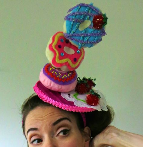 donut hat Munchkin Costume, Donut Costume, Donut Hat, Elementary Art Teacher, Cassie Stephens, Outfit Photos, Steampunk Hat, Kids Cuts, Easter Bonnet