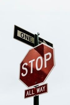 Red In Photography, Stop Sign Photography, Red Collage Art, One Way Sign Aesthetic, Stop Sign Aesthetic, Street Signs Aesthetic, Stop Sign Art, Red Wall Collage, Street Sign Design