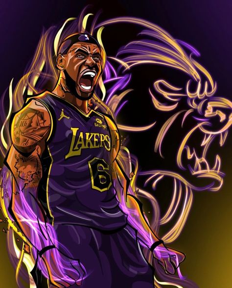 Lebron James Artwork, Lebron James Art, Lebron James Poster, Lakers Wallpaper, Basketball Artwork, Lebron James Wallpapers, Lebron James Basketball, Nike Poster, King Lebron