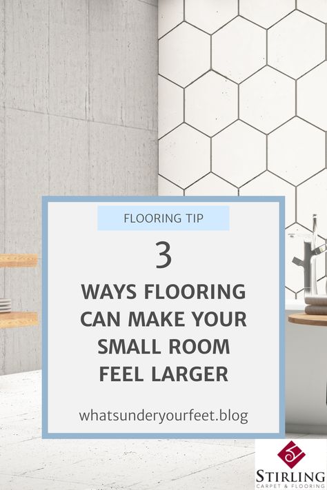 Tile To Make Small Bathroom Look Bigger, Flooring For Small Spaces, Small Toilet Floor Tiles, Flooring To Make A Room Look Bigger, Large Tiles Small Bathroom, Flooring For Small House, Best Floor Tile For Small Bathrooms, Small Bedroom Flooring Ideas, Small Bathroom Floor Tiles