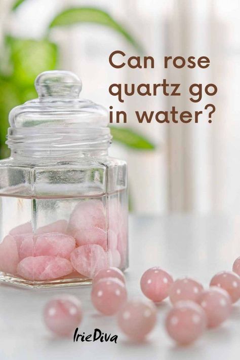 Rose Quartz Water, Rose Quartz Spell Jar, Can Rose Quartz Go In Water, Flower Essences Remedies, Aloe Vera Face Mask, Water Energy, Natural Sleep Aids, How To Make Rose, Water Spray