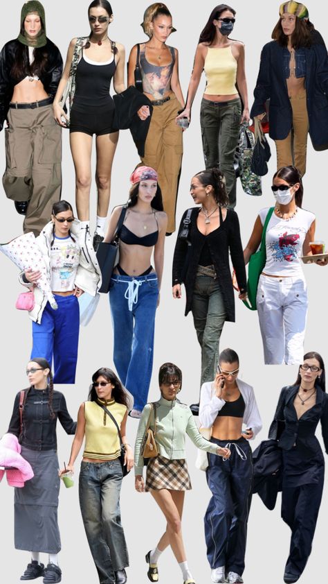 bella hadid street style. model off duty🪷 Bells Hadid Outfits, Bella Hard Outfits, Bella Hard Street Style, Vogue Aesthetic Outfit, Nyc Model Off Duty Aesthetic, 90s Celebrity Fashion Style Icons, Bella Ha Did Outfits, Bella Hadid Aesthetic Outfits, 90s Off Duty Model Aesthetic