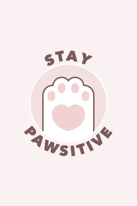 Stay Pawsitive Cat Lover T-Shirt | Cat Paw | Funny Cute Cat Drawing | Simple Cat Paw Drawing | Cute Art | Kawaii Art | #cat #funny #goodvibes Cat Paw Drawing, Paw Wallpaper, Paw Drawing, Stay Pawsitive, Paw Art, Arte Do Kawaii, Cute Cat Drawing, Art Kawaii, Image Chat