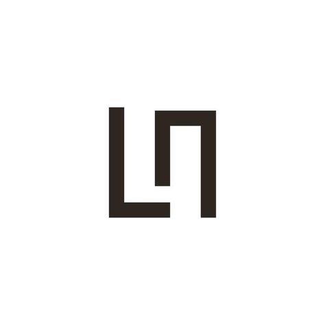 Letter L Exploration, L Logo Design Letter, Ln Logo, Ll Logo, N Letter, Candle Logo, L Logo, N Logo, Typo Design