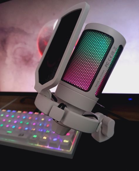 Gaming Microphone Aesthetic, Gaming Microphone Setup, Microphone Gaming, Gaming Mic, Music Supplies, Gaming Microphone, Tech Girl, Streamer Dr, Mini Tv