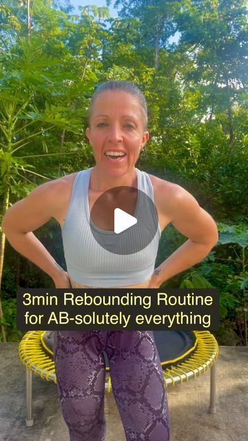 Rebounding & Trampoline Fitness Instructor on Instagram: "Are you ready to bounce with me this afternoon? #bounce #bouncefitness #afternoonworkout #jumpingfitness #trampolineworkout #minitrampolineworkout #bellicon #reboundingworkout" Rebounding Trampoline, Trampoline Fitness, Mini Trampoline Workout, Rebounder Trampoline, Rebounder Workouts, Trampoline Workout, Fitness Instructor, On Instagram, Instagram