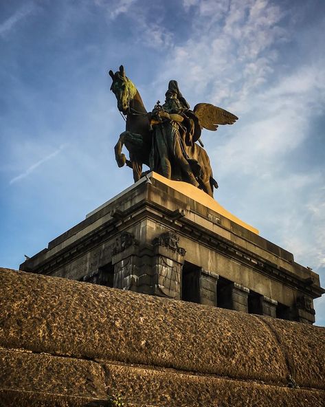 Sergej on Instagram: “Deutsches Eck ... #koblenz #germany #германия #iphonefotografie #iphonefotos #hobbyfotografie #travel #wanderlust #deutschland” Koblenz Germany, Instagram Accounts, Statue Of Liberty, Lightroom, Germany, Travel, Instagram