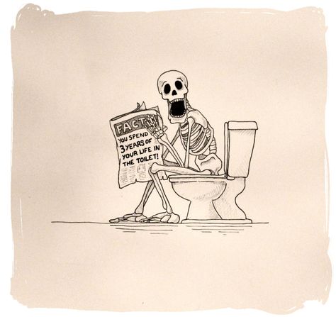 Toilet Drawing Sketch, Toilet Drawing, Wc Ideas, Funny Bathroom Art, Skeleton Drawings, Skeleton Tattoos, Bad Art, Skeleton Art, Funny Bathroom