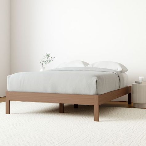 Sale, Clearance and Outlet: Furniture, Home Decor and More | West Elm West Elm Headboard, Bed Frame Twin, West Elm Bedding, Modern Upholstered Beds, Simple Bed Frame, Bed Frame Queen, House Shopping, Simple Bed, Mattress Foundation