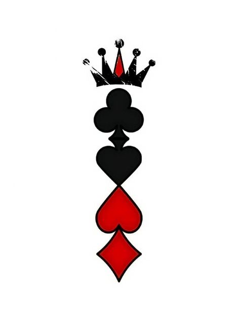 Poker Card Drawing, Poker Cards Tattoo Design, Card Suit Tattoo, Black Poker Cards Wallpaper, Joker Card Tattoo, Stammestattoo Designs, Gambling Art, Ace Tattoo, Spade Tattoo