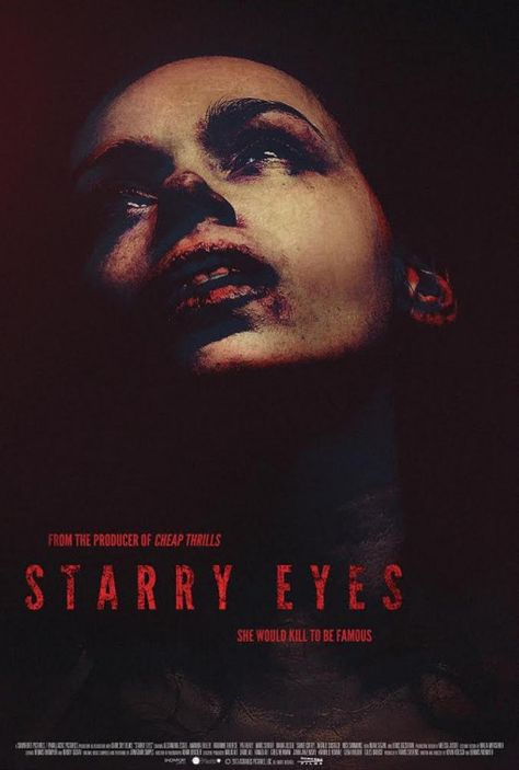 Bucket List Movie, American Horror Movie, Eye Movie, Top Rated Movies, Starry Eyes, Hollywood Music, Horror Movie Art, Thriller Movies, Horror Movie Posters