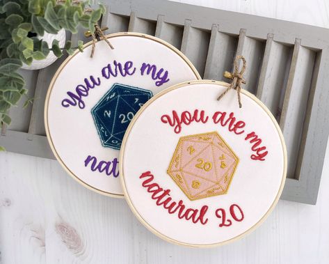 Dnd Wedding Art, Wedding Dungeons And Dragons, Dnd Bachelorette Party, Dnd Wedding Theme, Dungeons And Dragons Nursery, Dnd Valentines Day, Dnd Anniversary Gift, Dnd Valentines, Dungeons And Dragons Embroidery