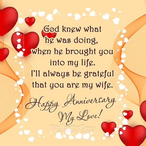 Romantic Wedding Anniversary Wishes for Wife » True Love Words Anniversary For Wife, Happy Aniversary Wishes Wife, Anniversary Wife Quotes, Happy Wedding Anniversary Wishes To Wife, Happy Anniversary Wife Romantic, Aniversary Wishes Wife, Marriage Anniversary Wishes To Wife, Wedding Anniversary Quotes For Wife, Happy Anniversary To My Wife