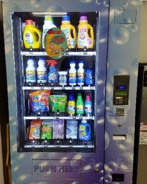 Laundromat Vending Machine, Laundry Vending Machine, Laundry Cafe, Laundromat Business, Vending Machine Design, Vending Machine Business, Laundry Business, Startup Business Plan, Laundry Design