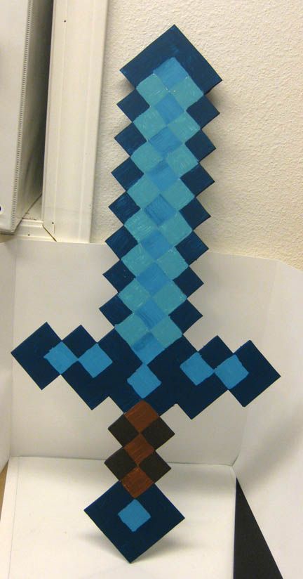 Grunge Crafts, Pixelart Minecraft, Diy Minecraft Decorations, Minecraft Paper, Minecraft Diy Crafts, Minecraft Room Decor, Minecraft Gifts, Minecraft Blocks, Minecraft Bedroom