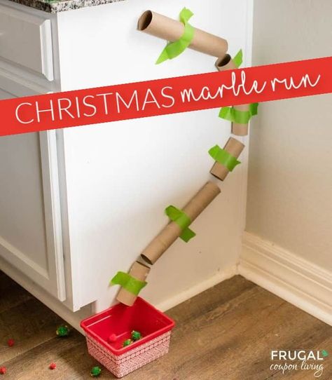 Quick and Easy, Funny Elf on the Shelf toddler idea. Elf on the Shelf toilet paper roll activity. Make your own DIY Toilet Paper Roll Marble Run. In this indoor kids activity, use cardboad tubes for a marble or pom-pom run the kids to do over and over New Elf on the Shelf ideas daily plus free Elf on the Shelf printables. #FrugalCouponLiving #ElfontheShelf #ElfontheShelfIdeas #ElfIdeas #funnyelfideas #funnyelfontheshelf #freeelfprintables #printables #freeprintables #ElfonaShelf #ScoutElfIdeas Elf On The Shelf Toddler, Diy Toilet Paper, Elf Printables, Funny Elf On The Shelf, Elf Ideas Easy, Kids Toilet, Elf Kit, Paper Towel Tubes, Elf On A Shelf