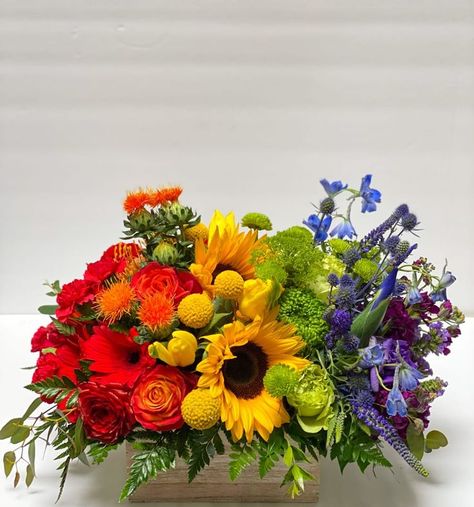 Pride Flower Arrangements, Pride Floral Arrangement, Pride Flowers, Rainbow Floral Arrangements, Rainbow Flower Arrangement, Rainbow Wedding Centerpieces, Olympic Party Decorations, Flower Centrepieces, Rainbow Wedding Theme